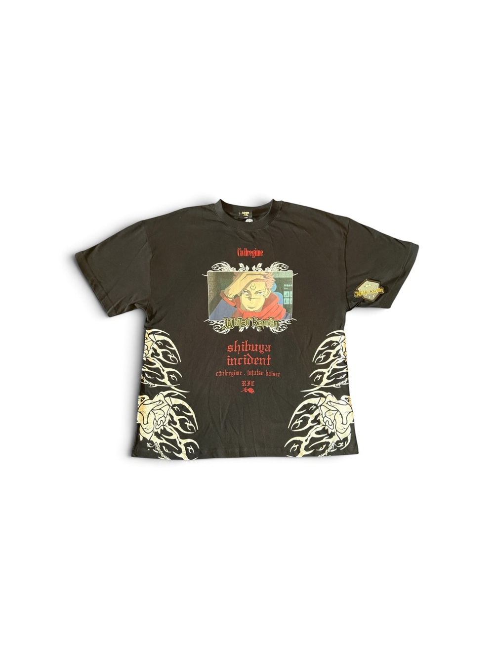 Civil Regime x Jujutsu Kaisen Shibuya Incident tee 🩸